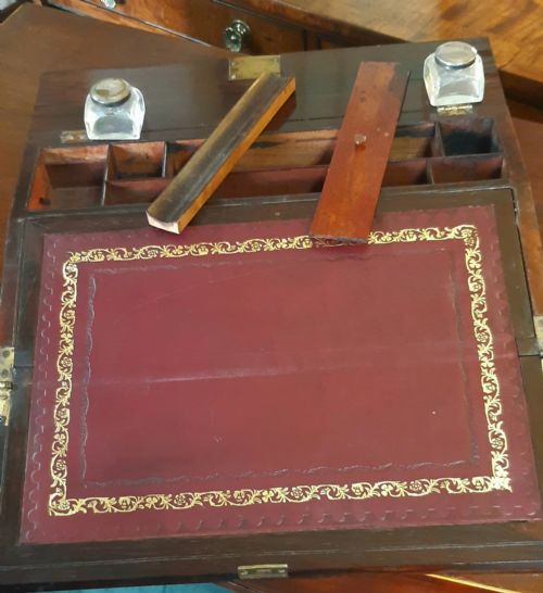 ROSEWOOD WRITING BOX SLOPE - ADDITIONAL PHOTO 3