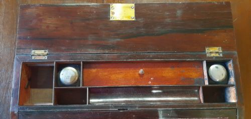 ROSEWOOD WRITING BOX SLOPE - ADDITIONAL PHOTO 4