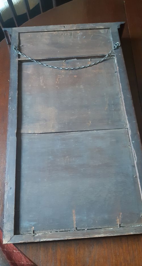 REGENCY PIER WALL MIRROR MAHOGANY - ADDITIONAL PHOTO 5