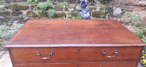 OAK CHEST OF DRAWERS - ADDITIONAL PHOTO 1