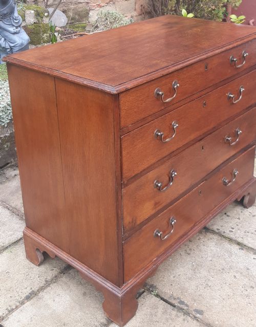 OAK CHEST OF DRAWERS - ADDITIONAL PHOTO 3