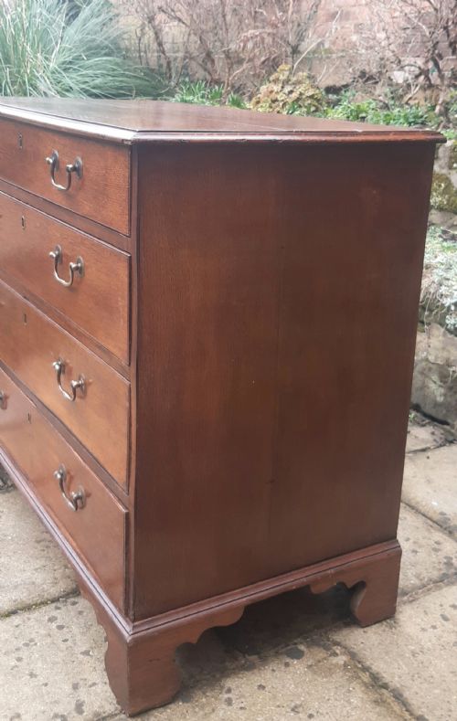 OAK CHEST OF DRAWERS - ADDITIONAL PHOTO 4