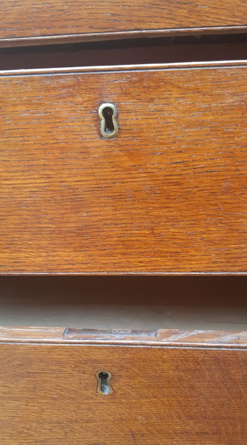OAK CHEST OF DRAWERS - ADDITIONAL PHOTO 7