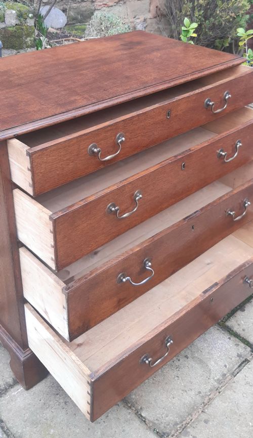 OAK CHEST OF DRAWERS - ADDITIONAL PHOTO 8
