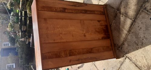 MAHOGANY BOOKCASE OPEN - ADDITIONAL PHOTO 9