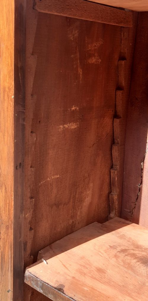 MAHOGANY BOOKCASE OPEN - ADDITIONAL PHOTO 10