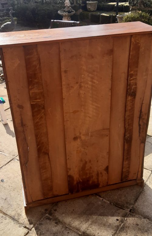 MAHOGANY BOOKCASE OPEN - ADDITIONAL PHOTO 11