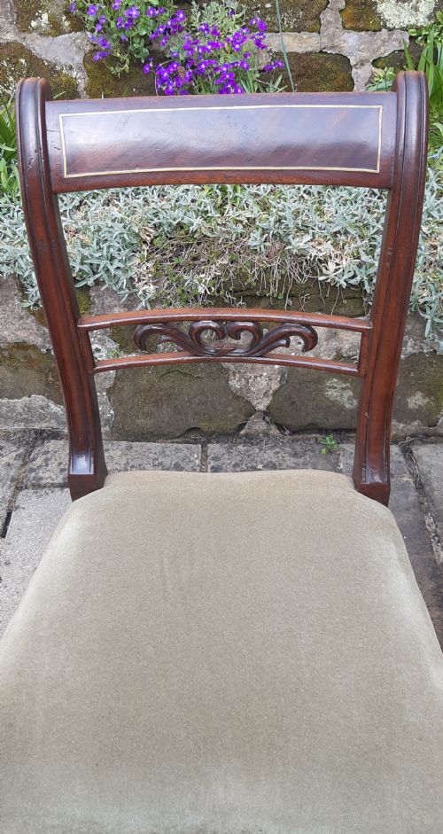 A PAIR OF REGENCY CHAIRS - ADDITIONAL PHOTO 1