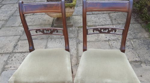 A PAIR OF REGENCY CHAIRS - ADDITIONAL PHOTO 6