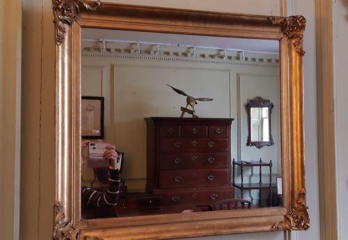 GILT WALL MIRROR - ADDITIONAL PHOTO 1