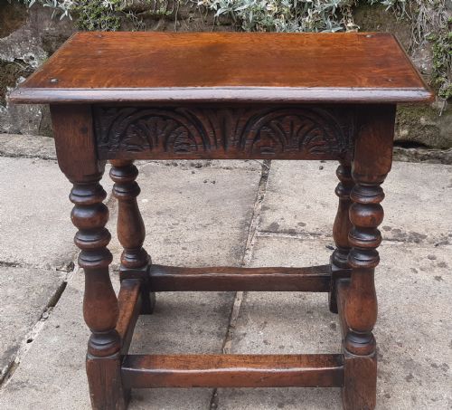 OAK JOINT STOOL - ADDITIONAL PHOTO 2