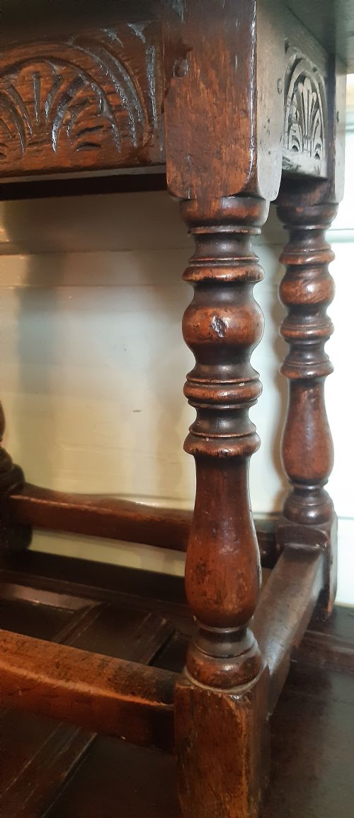 OAK JOINT STOOL - ADDITIONAL PHOTO 3