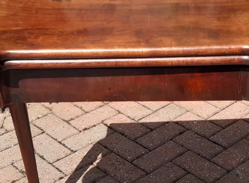GEORGIAN MAHOGANY CARD TABLE - ADDITIONAL PHOTO 5