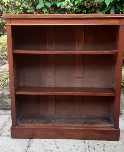 OPEN BOOKCASE MAHOGANY ADJUSTABLE - ADDITIONAL PHOTO 1