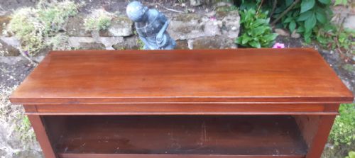 OPEN BOOKCASE MAHOGANY ADJUSTABLE - ADDITIONAL PHOTO 2
