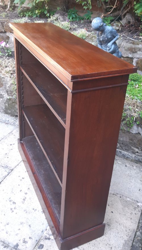 OPEN BOOKCASE MAHOGANY ADJUSTABLE - ADDITIONAL PHOTO 3