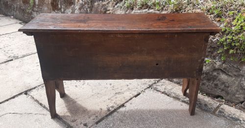 VERY SMALL OAK SWORD CHEST COFFER - ADDITIONAL PHOTO 13