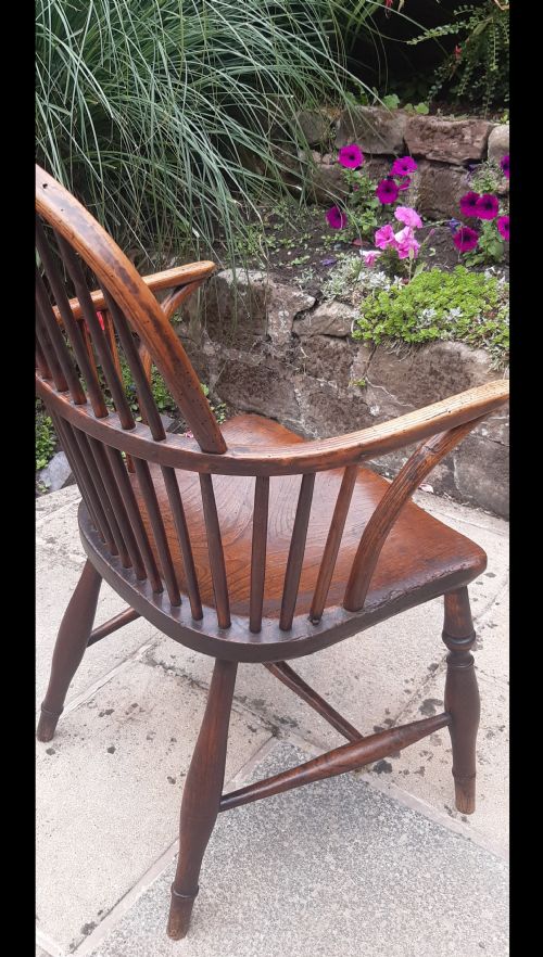 WINDSOR STICK BACK CHAIR - ADDITIONAL PHOTO 4