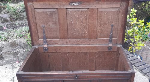 OAK COFFER - ADDITIONAL PHOTO 5