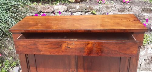 ROSEWOOD SIDE CABINET CHIFFONIER - ADDITIONAL PHOTO 2