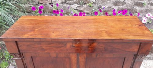 ROSEWOOD SIDE CABINET CHIFFONIER - ADDITIONAL PHOTO 6