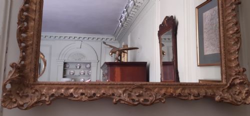 GILT GILTWOOD MIRROR - ADDITIONAL PHOTO 3