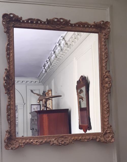 GILT GILTWOOD MIRROR - ADDITIONAL PHOTO 5