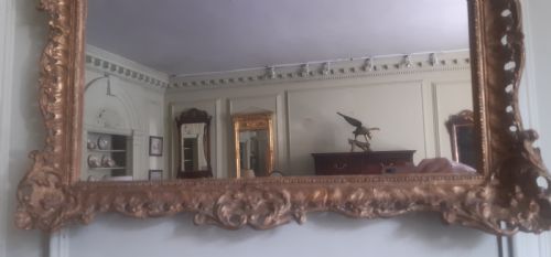 GILT GILTWOOD MIRROR - ADDITIONAL PHOTO 7