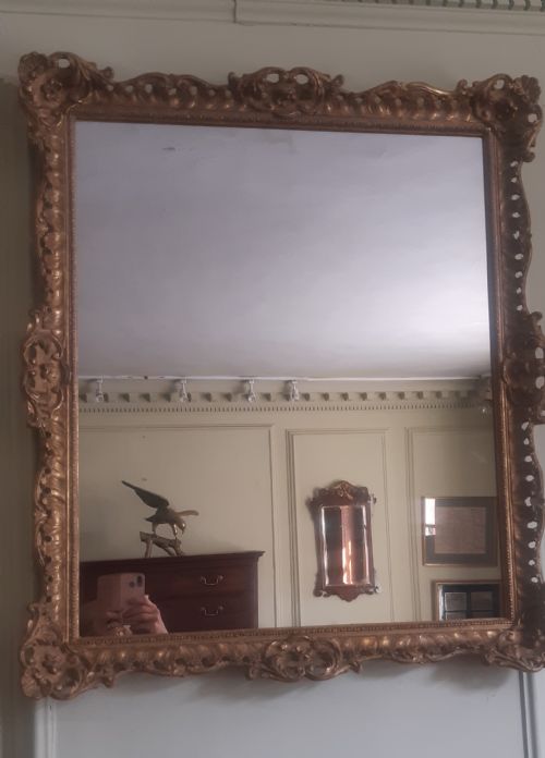 GILT GILTWOOD MIRROR - ADDITIONAL PHOTO 10