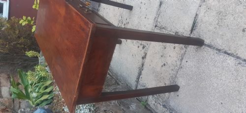 GEORGIAN OAK HALL SIDE TABLE NARROW - ADDITIONAL PHOTO 7