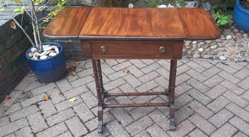 regency occasional bedside small table - CATEGORY: ANTIQUE TABLES - DATED REGENCY