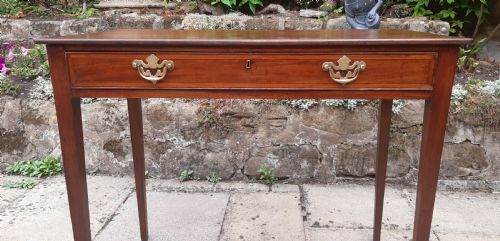 MAHOGANY SIDE TABLE GEORGIAN - ADDITIONAL PHOTO 1
