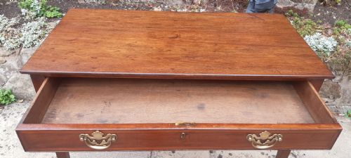 MAHOGANY SIDE TABLE GEORGIAN - ADDITIONAL PHOTO 5