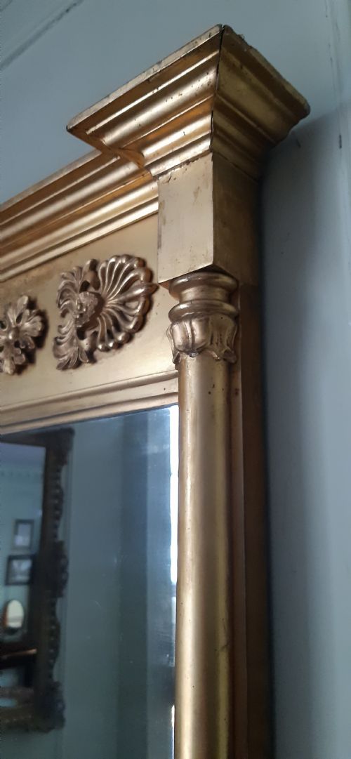 GILT PIER MIRROR REGENCY - ADDITIONAL PHOTO 5