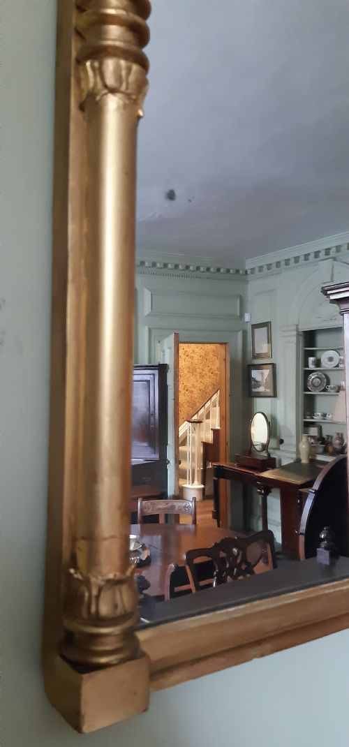 GILT PIER MIRROR REGENCY - ADDITIONAL PHOTO 12