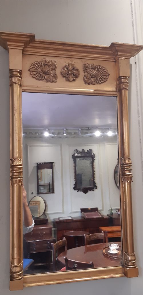 GILT PIER MIRROR REGENCY - ADDITIONAL PHOTO 13