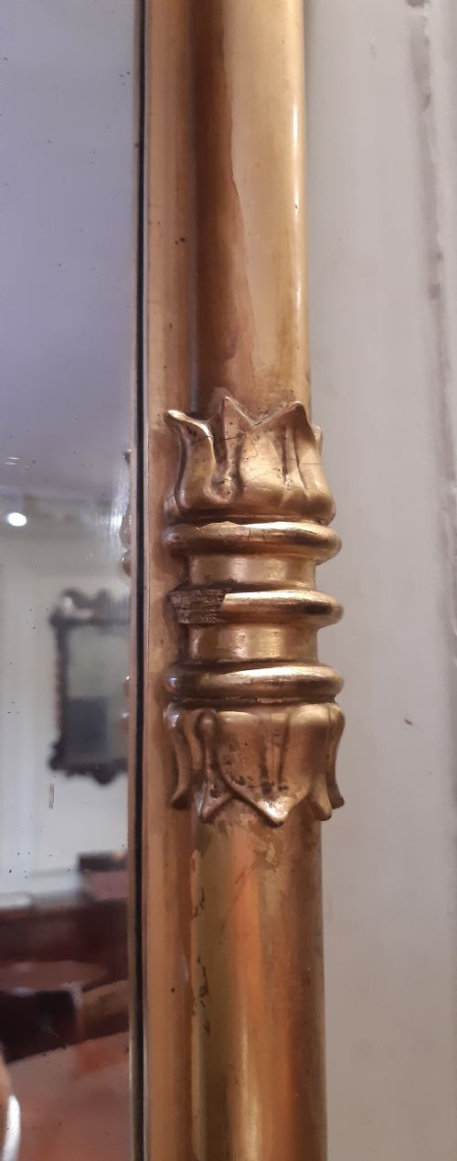 GILT PIER MIRROR REGENCY - ADDITIONAL PHOTO 14