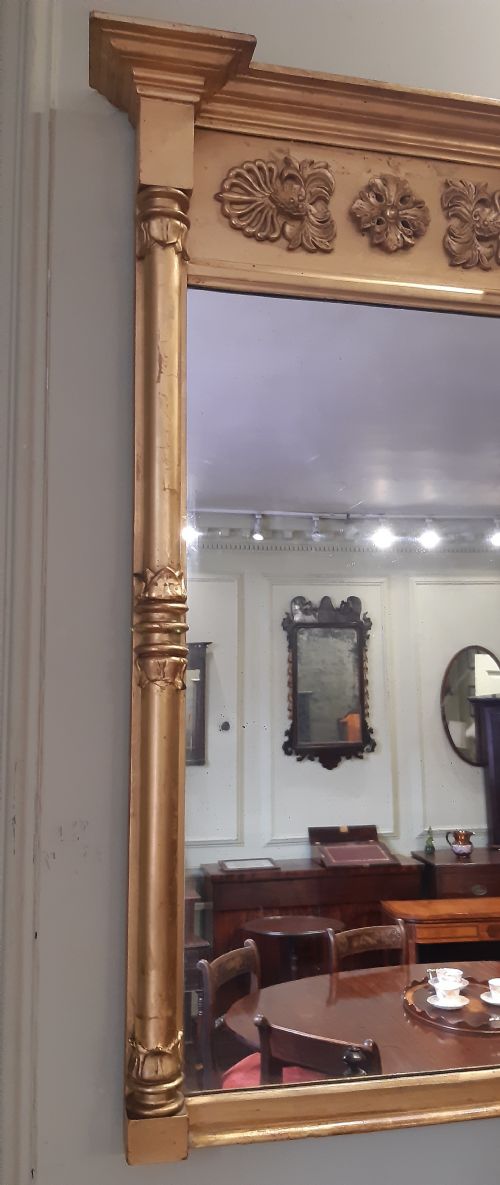 GILT PIER MIRROR REGENCY - ADDITIONAL PHOTO 15