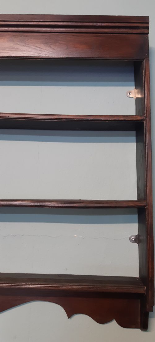 LARGE OAK AND ELM HANGING RACK SHELVES - ADDITIONAL PHOTO 4