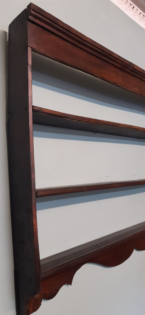 LARGE OAK AND ELM HANGING RACK SHELVES - ADDITIONAL PHOTO 6