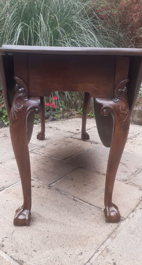 SUPERB GEORGIAN DROP LEAF TABLE - ADDITIONAL PHOTO 3