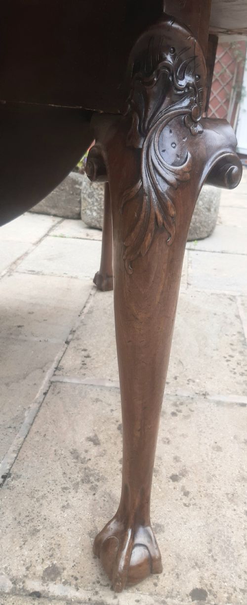 SUPERB GEORGIAN DROP LEAF TABLE - ADDITIONAL PHOTO 4
