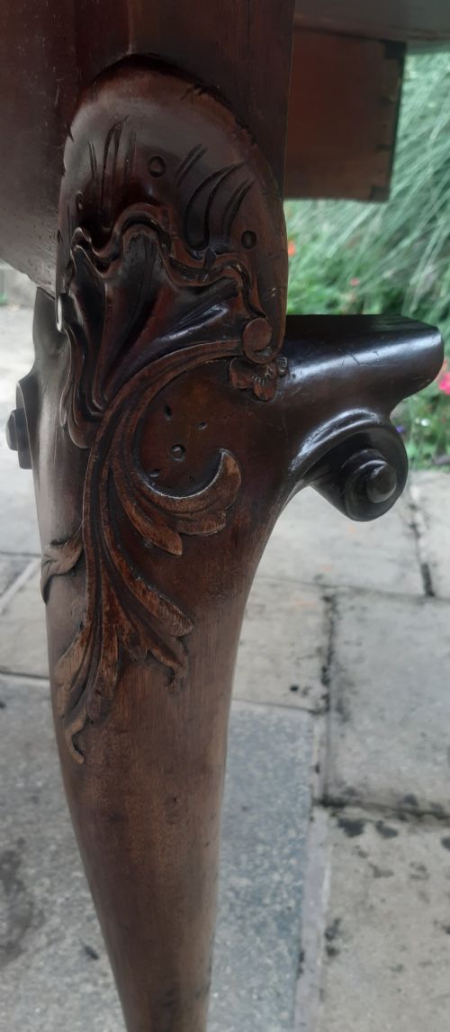 SUPERB GEORGIAN DROP LEAF TABLE - ADDITIONAL PHOTO 5