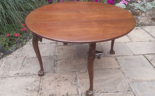 SUPERB GEORGIAN DROP LEAF TABLE - ADDITIONAL PHOTO 11