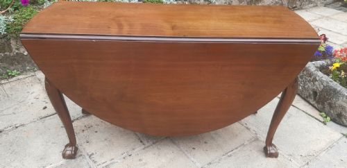 SUPERB GEORGIAN DROP LEAF TABLE - ADDITIONAL PHOTO 12