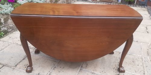 SUPERB GEORGIAN DROP LEAF TABLE - ADDITIONAL PHOTO 19