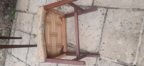 GEORGIAN MAHOGANY STOOL - ADDITIONAL PHOTO 3