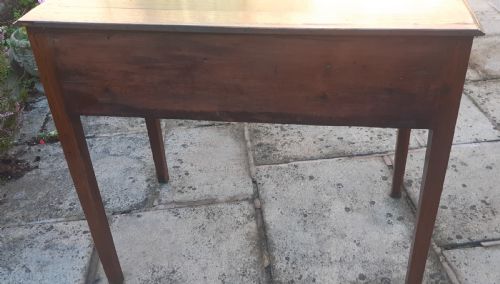 GEORGIAN OAK SIDE TABLE - ADDITIONAL PHOTO 8