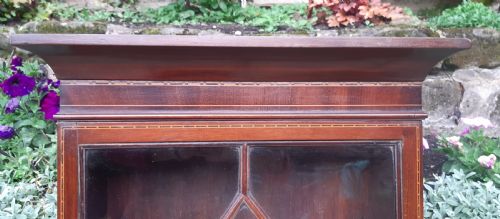 SUPER EDWARDIAN DISPLAY WALL CABINET - ADDITIONAL PHOTO 2