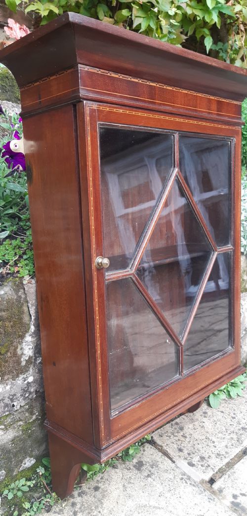 SUPER EDWARDIAN DISPLAY WALL CABINET - ADDITIONAL PHOTO 3